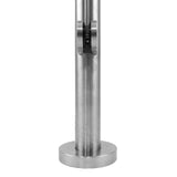 MonsterShop balustrad i rostfritt stål, ändstolpe, 113 cm H