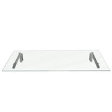 MonsterShop Baldakin i glas & Fästen, 120cm W, 80cm D