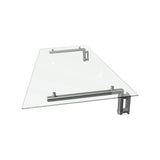 MonsterShop Baldakin i glas & Fästen, 120cm W, 80cm D