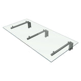 MonsterShop Baldakin i glas & Fästen, 180cm W, 80cm D