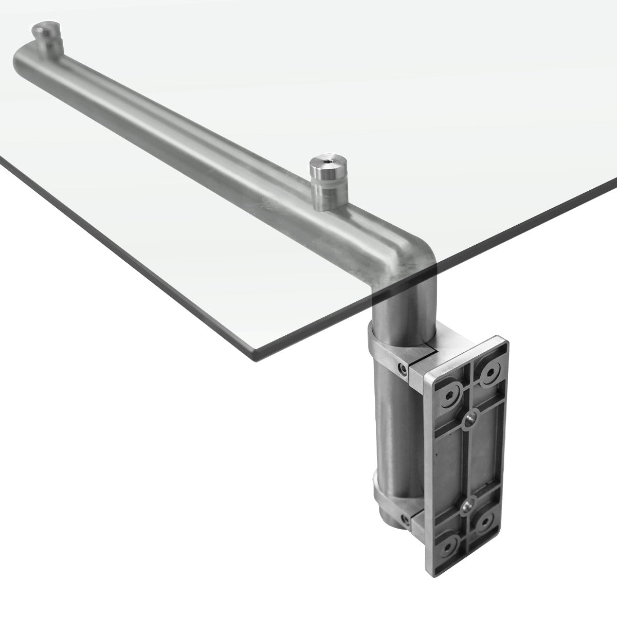 MonsterShop Baldakin i glas & Fästen, 180cm W, 80cm D