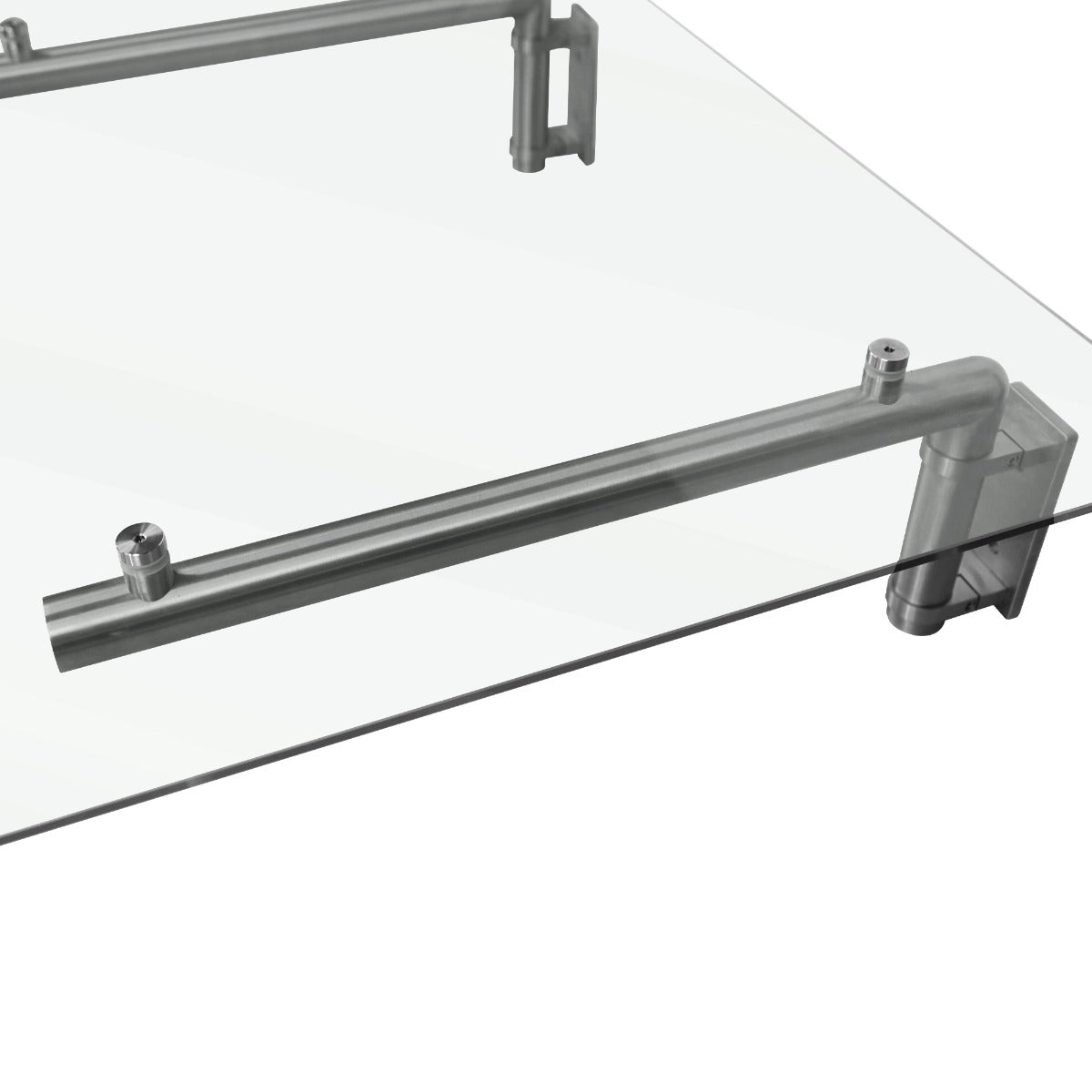 MonsterShop Baldakin i glas & Fästen, 180cm W, 80cm D
