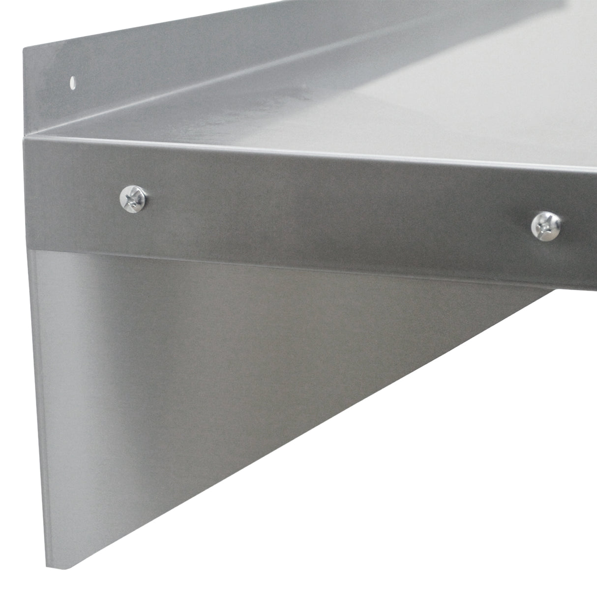 2 x Kommersiella Hyllor för Storkök i Rostfritt Stål 900 x 300 mm