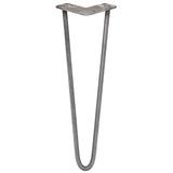 4 x 40 cm Hårnålsben - 2 Stänger - 12 mm - Stål
