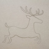 Jultomtens släde-MDF