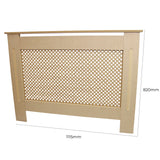 Elementskydd MDF Ofärgad 111,5 cm