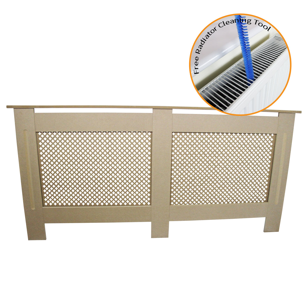 Elementskydd MDF Ofärgad 172 cm
