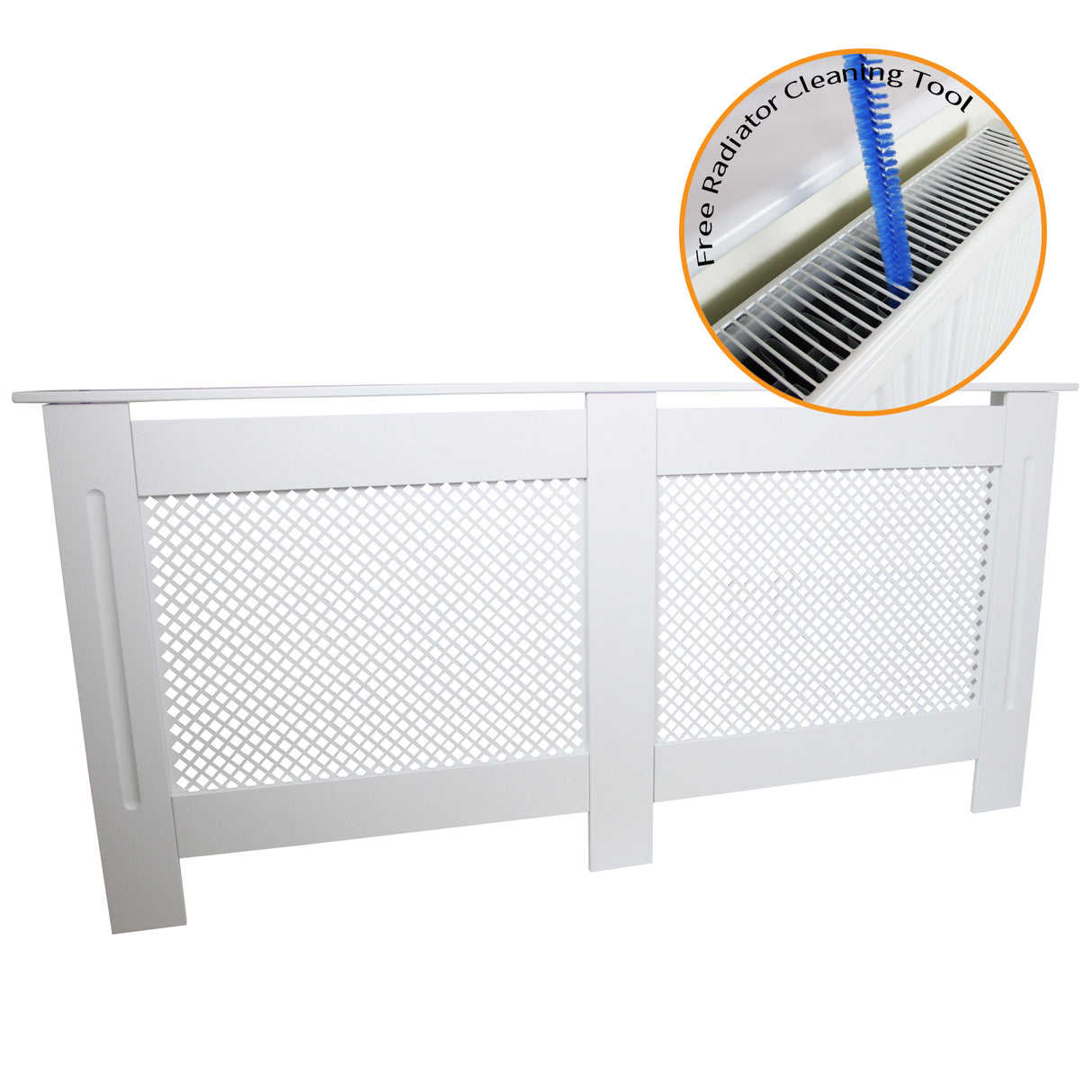 Elementskydd MDF Vit 172 cm