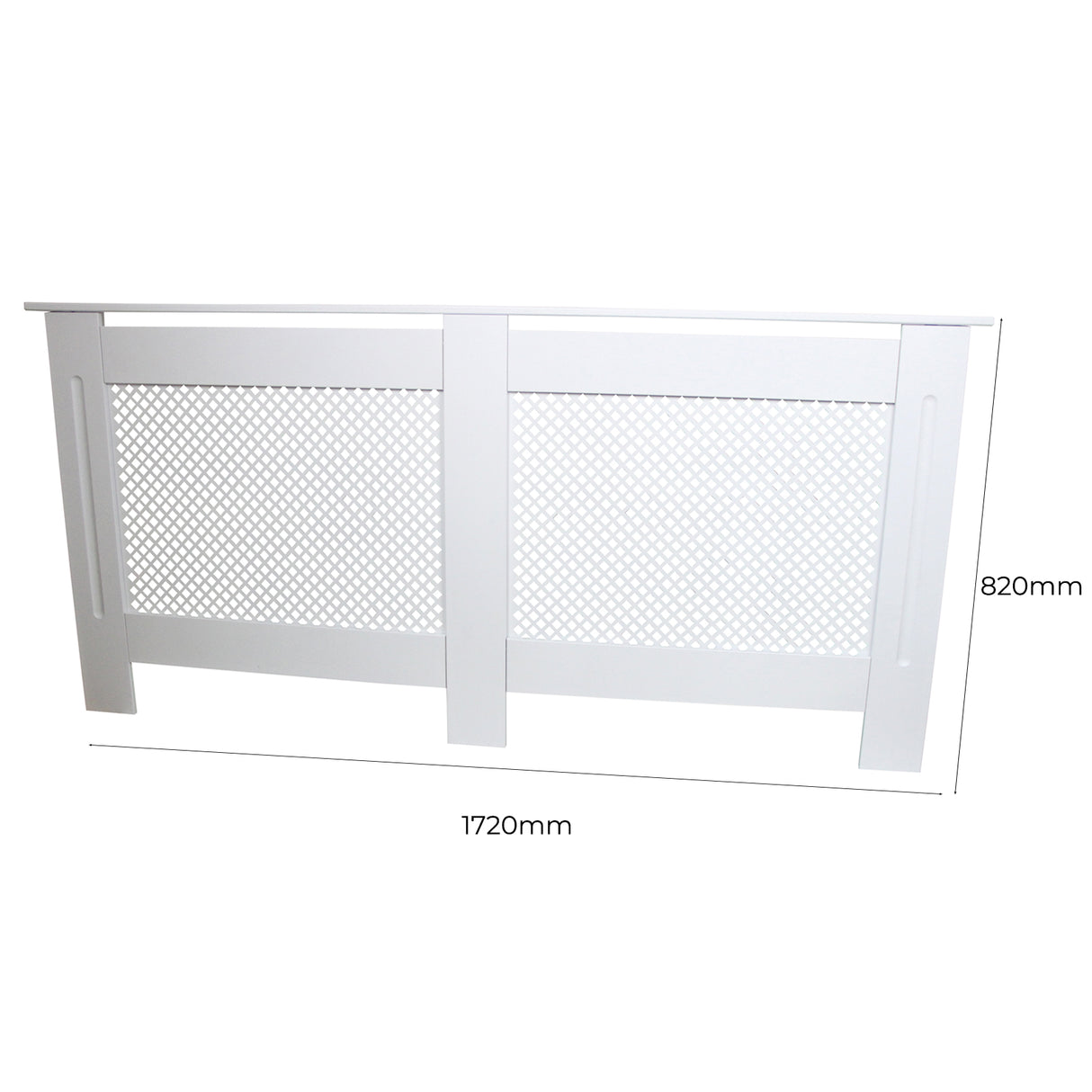Elementskydd MDF Vit 172 cm