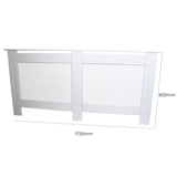 Elementskydd MDF Vit 172 cm