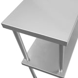 Kukoo 180cm Catering Arbetsstation med Dubbel Överhylla