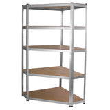 Galwix Möbelgrupp: Hörnhylla & 2 Förvaringshyllor 90 cm