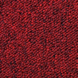 40 x Textil Mattplattor 10m2 Röd