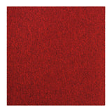 40 x Textil Mattplattor 10m2 Röd