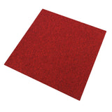 40 x Textil Mattplattor 10m2 Röd