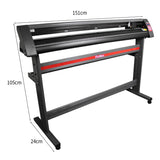 Vinylskärare 1350 mm med stativ