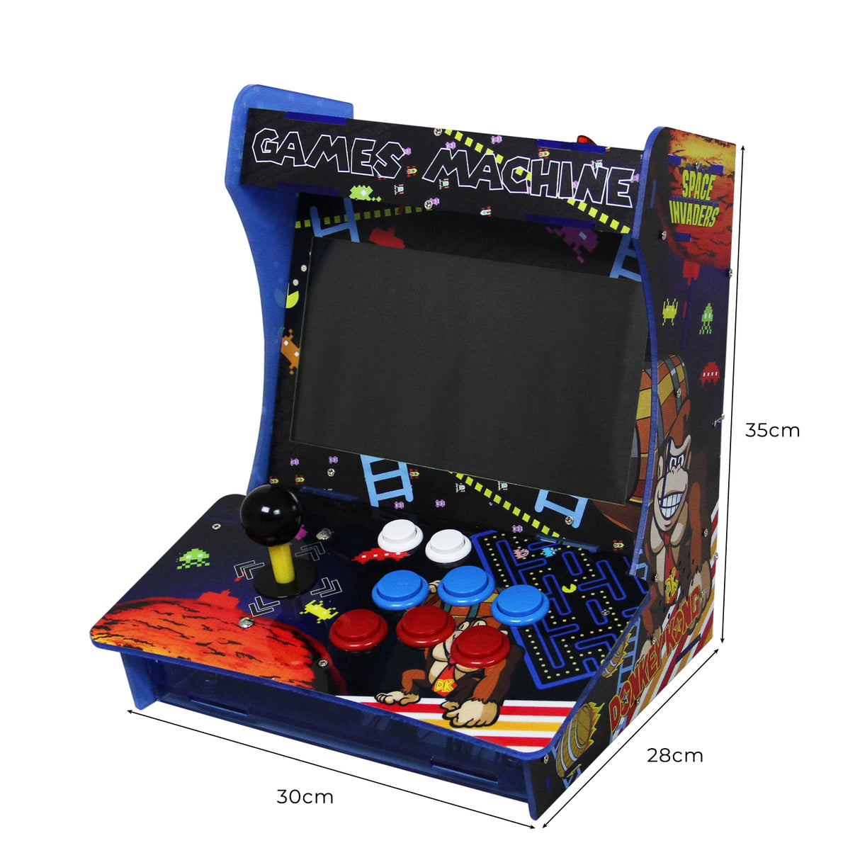 Liten retro arkadmaskin