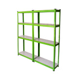 25mm 6m x 3m Tunnelväxthus med 2 Växthushyllor
