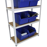 2 x Vita Hyllenheter 90 x 40 x 180