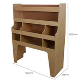 Ford Transit Custom SWB & LWB Offside Plywood Hyllenheter