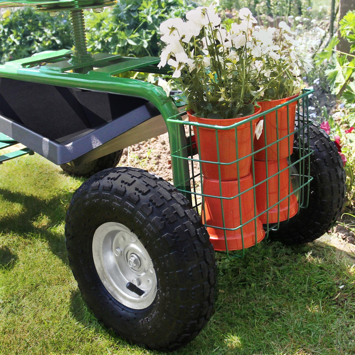 Robust Mobil Trädgårdsstol