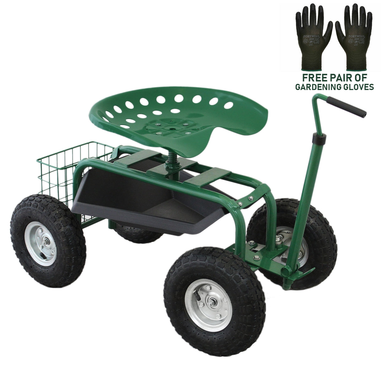 Robust Mobil Trädgårdsstol