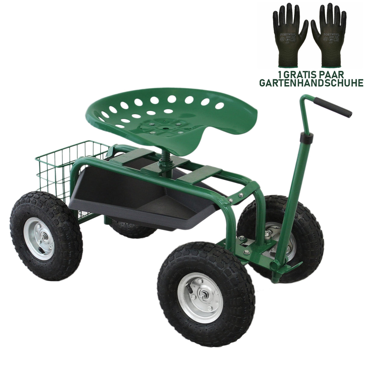 Robust Mobil Trädgårdsstol