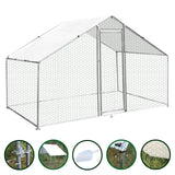 Hönsgård med vattentätt tak 3 m x 2 m x 2 m