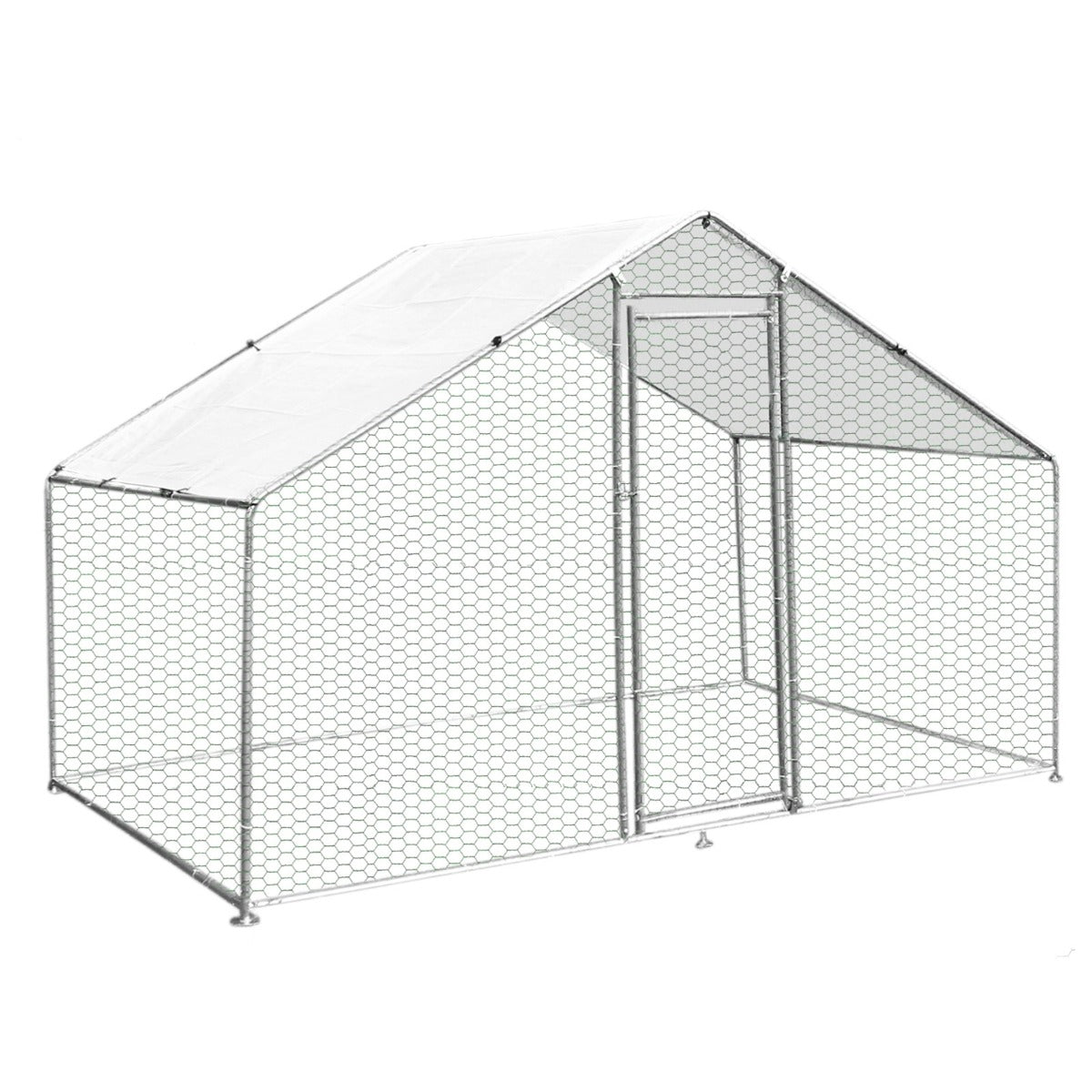 Hönsgård med vattentätt tak 3 m x 2 m x 2 m