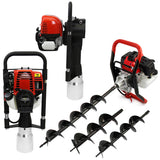 T-Mech Jordborr & 4-takts Stolpdrivare 120 mm