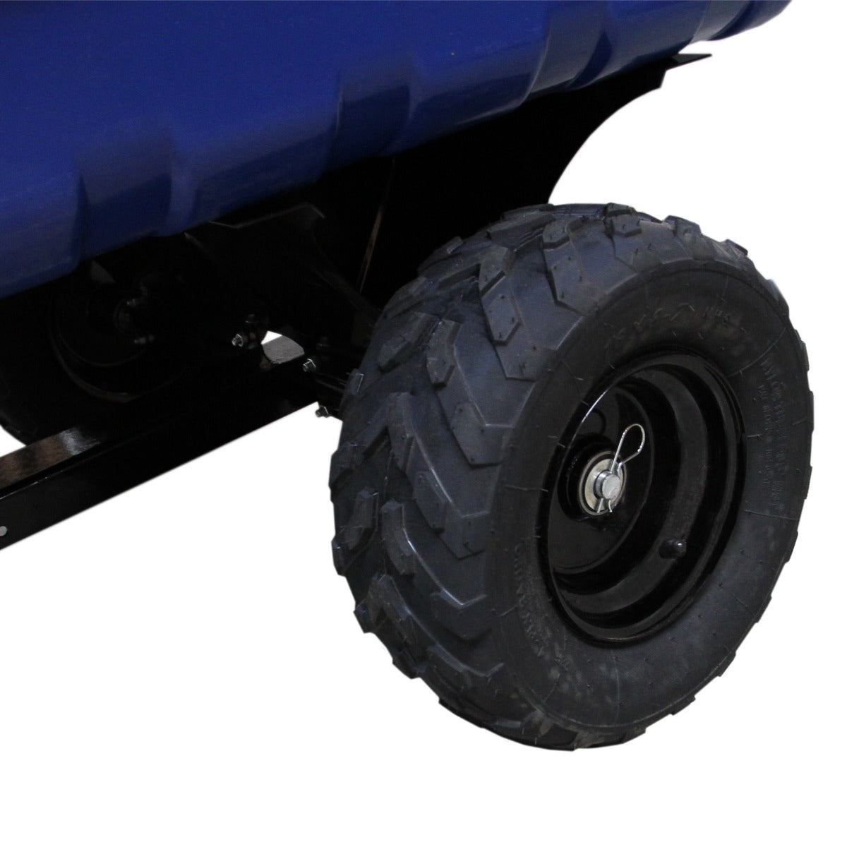 T-Mech 6.5HK Flishugg & ATV Släpvagn med Off Road Däck