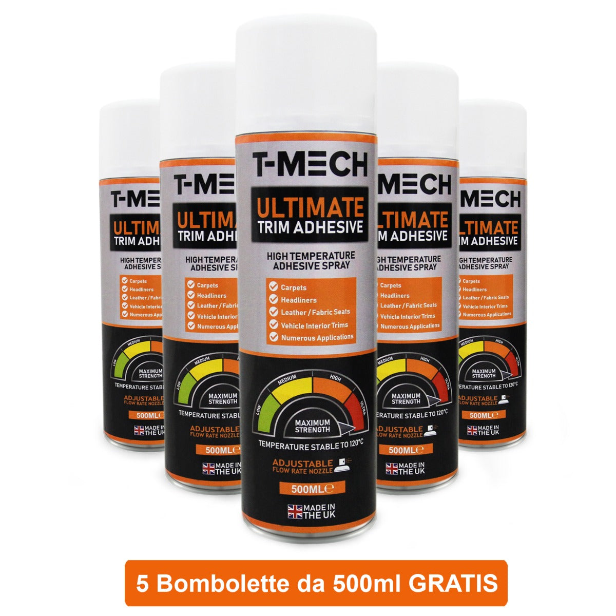 11m2 Silvergrå Skåpbilsinklädnad & VW Transporter Förvaringshylla