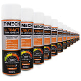 T-Mech 12 x 500ml Ultimate Trim Adhesive Spraylim