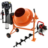 T-Mech Jordborr, Cementblandare & 4-takts Stolpdrivare