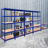 4 x T-Rax 90 x 45 x 180cm Hyllor & Arbetsbänk