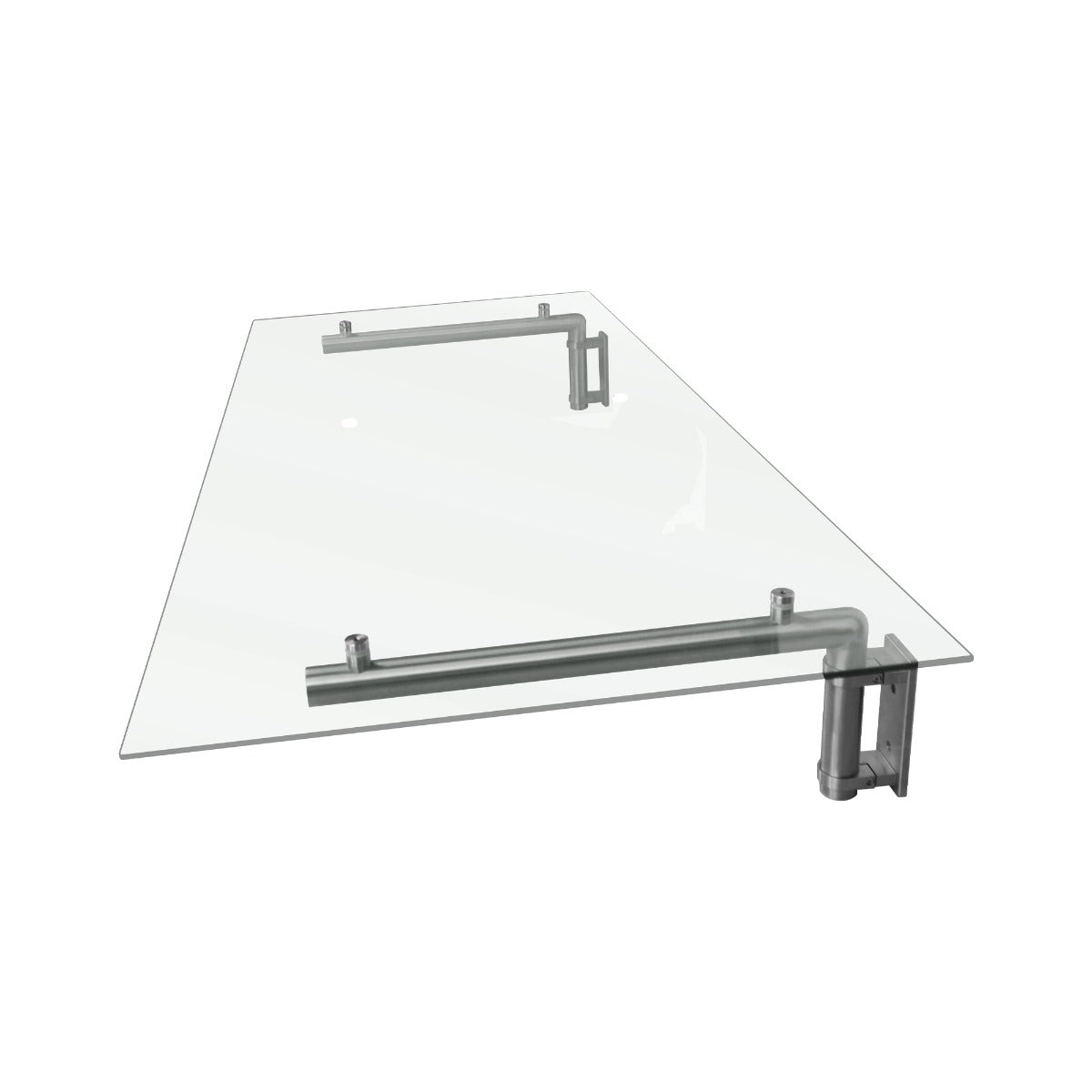 MonsterShop Baldakin i glas & Fästen, 144cm W, 80cm D