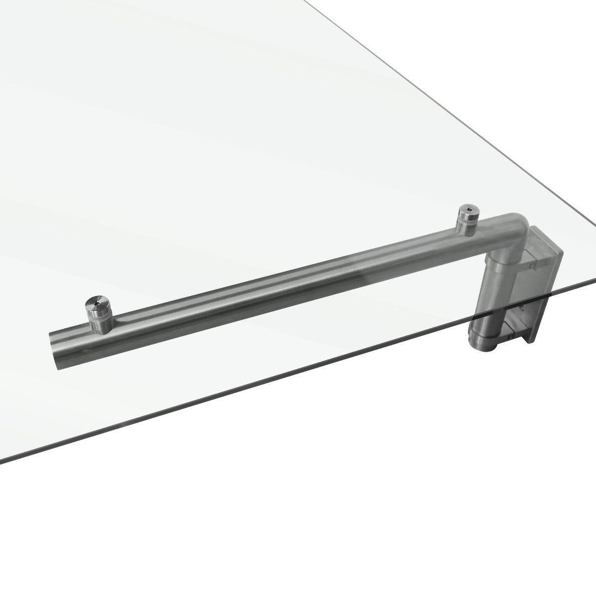 MonsterShop Baldakin i glas & Fästen, 144cm W, 80cm D