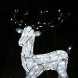 Juldekoration-Ren-Vit