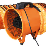 MAXBLAST Byggfläkt 300mm 550W 110V med 12m fläktslang