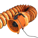 MAXBLAST Byggfläkt 300mm 550W med 12m Fläktslang