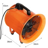 MAXBLAST Byggfläkt 300mm 550W 110V med 12m fläktslang