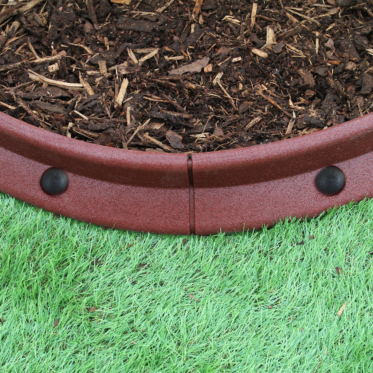 22 st Böjbara Rabattkanter 1,2 m - Terracotta