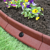 22 st Böjbara Rabattkanter 1,2 m - Terracotta