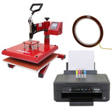 Värmepress 38 cm & Epson Skrivare