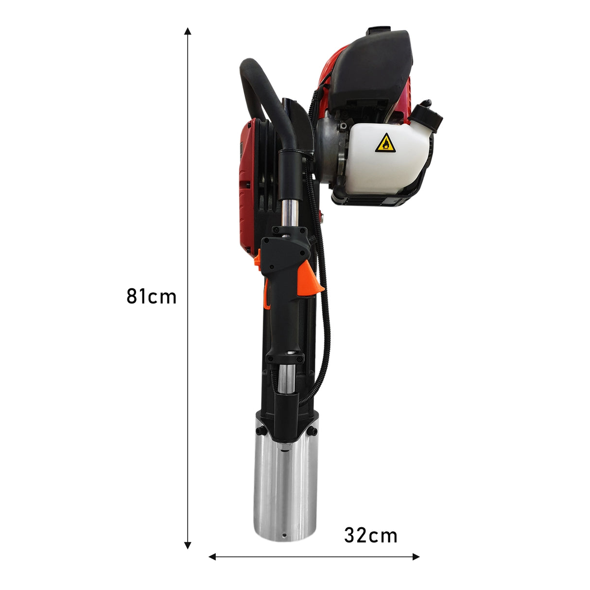 T-Mech Bensindriven Stolpdrivare