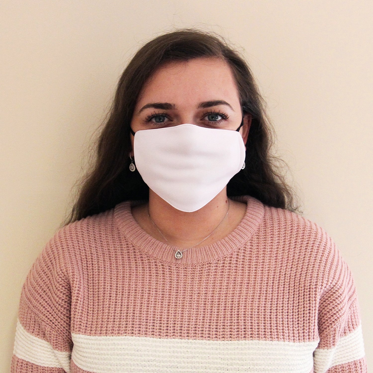 Ansiktsmasker i Medium Storlek för Sublimering Blanka / 10 Pack