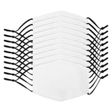 Ansiktsmasker i Medium Storlek för Sublimering Blanka / 10 Pack