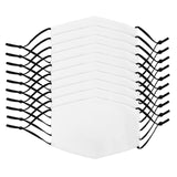 Stora ansiktsmasker för sublimering / 10-pack