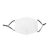 Små ansiktsmasker för sublimering / 10-pack