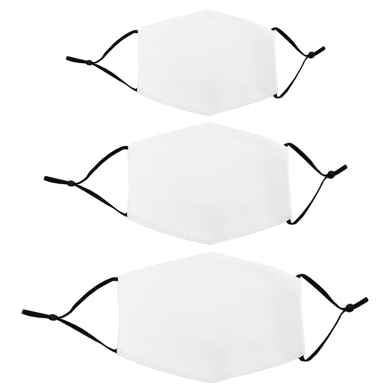 Ansiktsmasker Sublimeringsämnen Paket / 50-pack